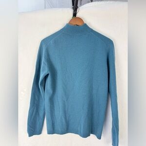 Charter Club Blue Crew Neck Sweater
